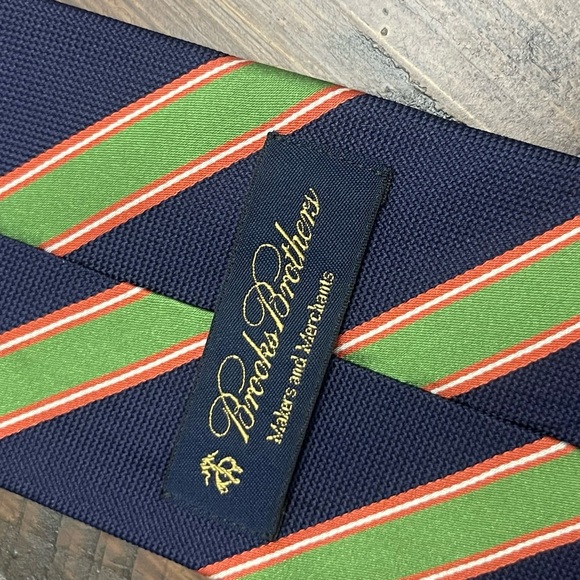 Lot of 2 Brooks Brothers Ties “346” 100% pure silk and Makers and Merchants - Picture 3 of 5